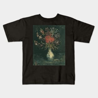 Vase with flowers by van Gogh Kids T-Shirt